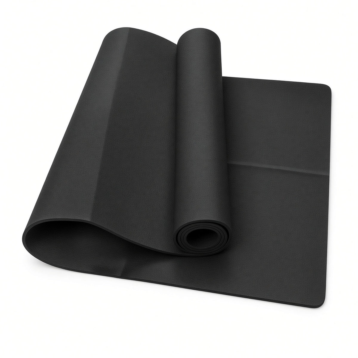 Tapis de yoga antidérapant — noir | db