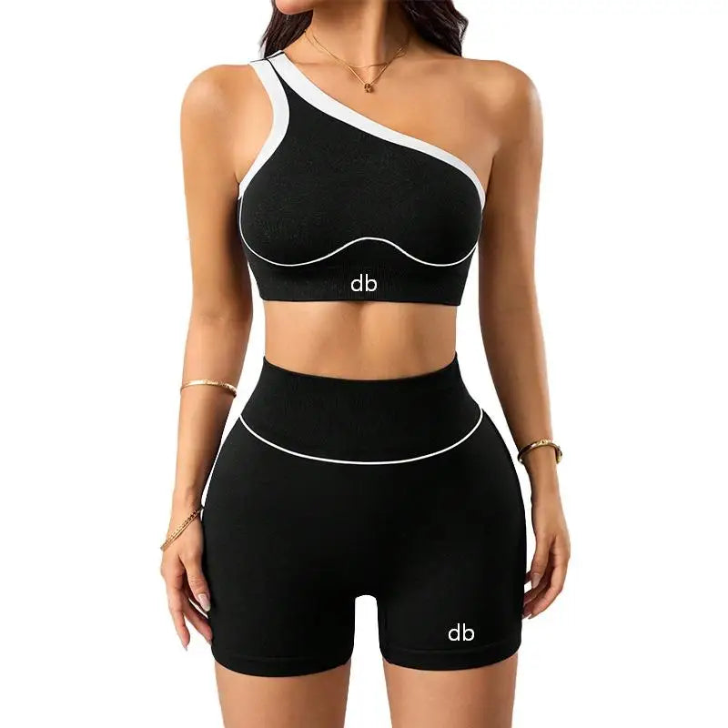 Ensemble sans coutures brassière + short