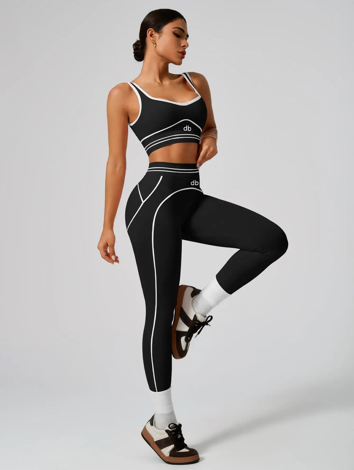 Ensemble yoga sans coutures