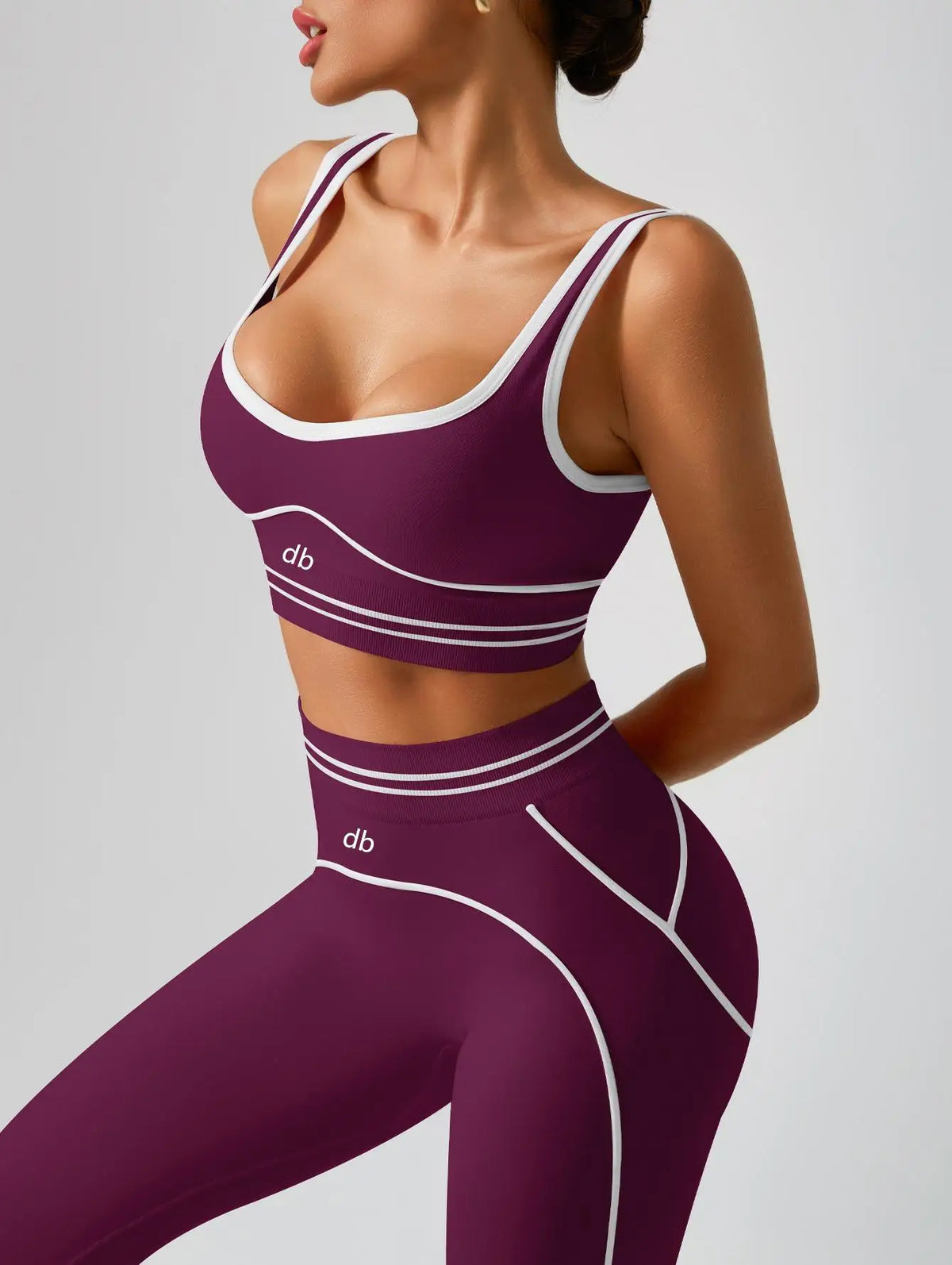 Ensemble yoga sans coutures
