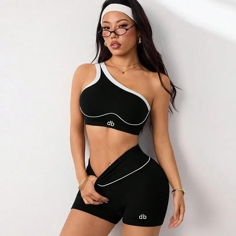 Ensemble sans coutures brassière + short