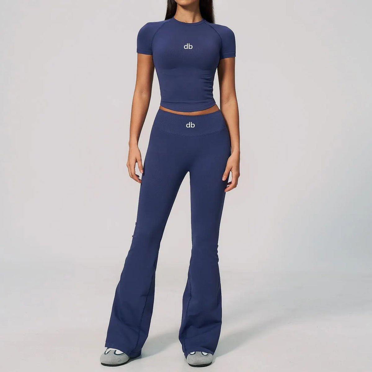 Ensemble pilates pantalon large