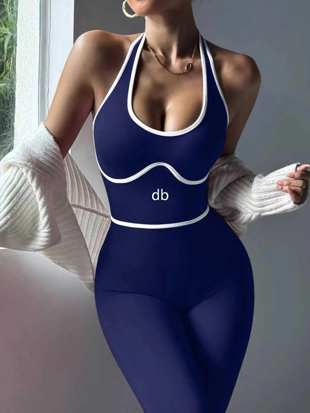 Combinaison dos nu sans coutures