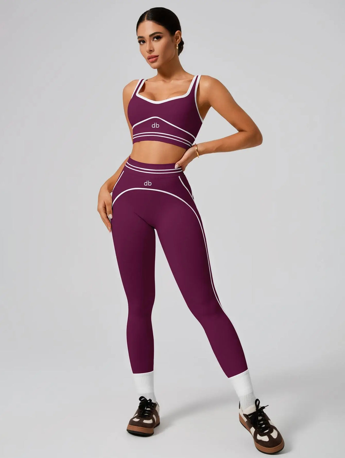 Ensemble yoga sans coutures